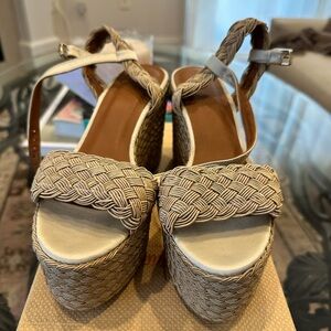 Castaner Woven Platform Sandals